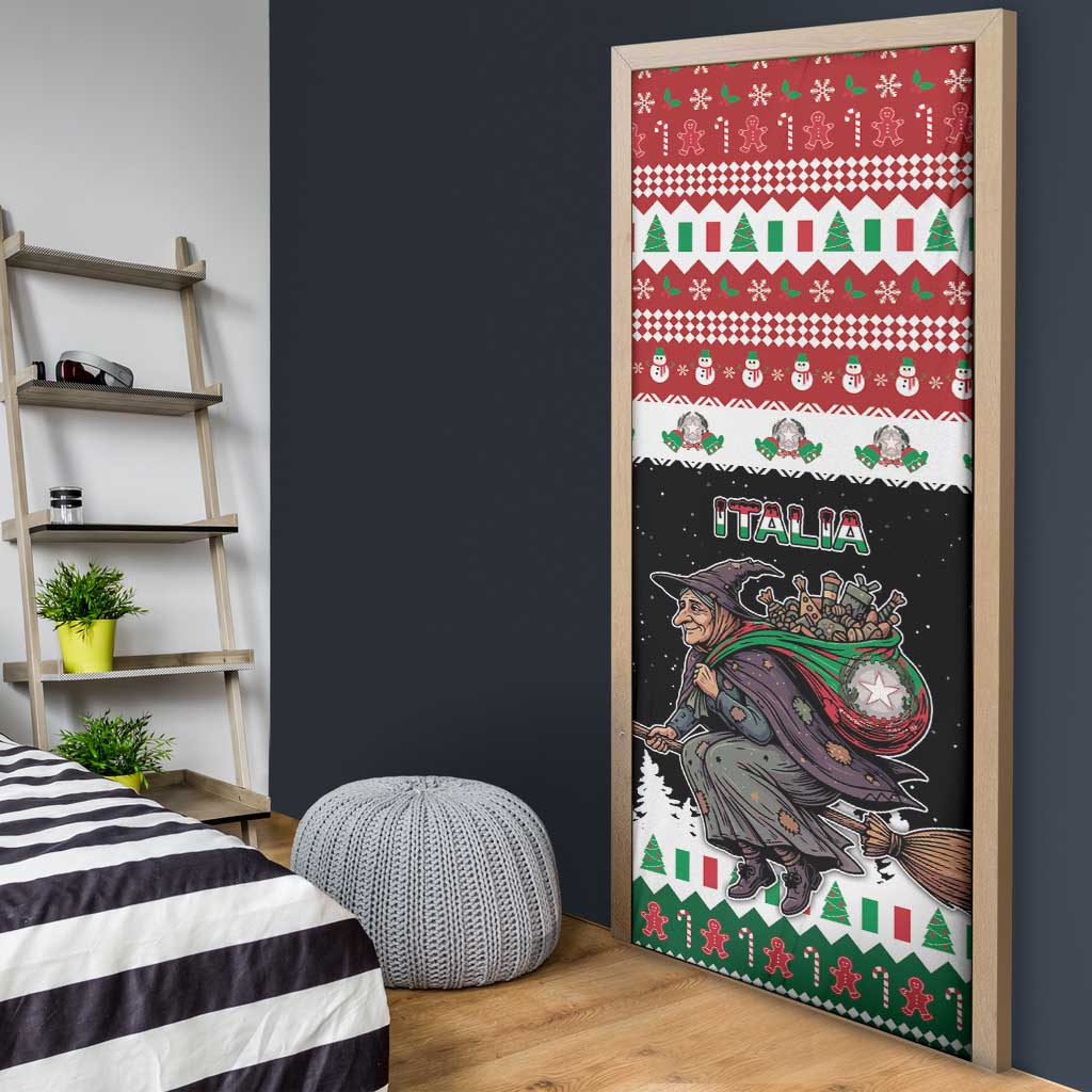 Italy Christmas Door Cover La Befana Buon Natale - Wonder Print Shop