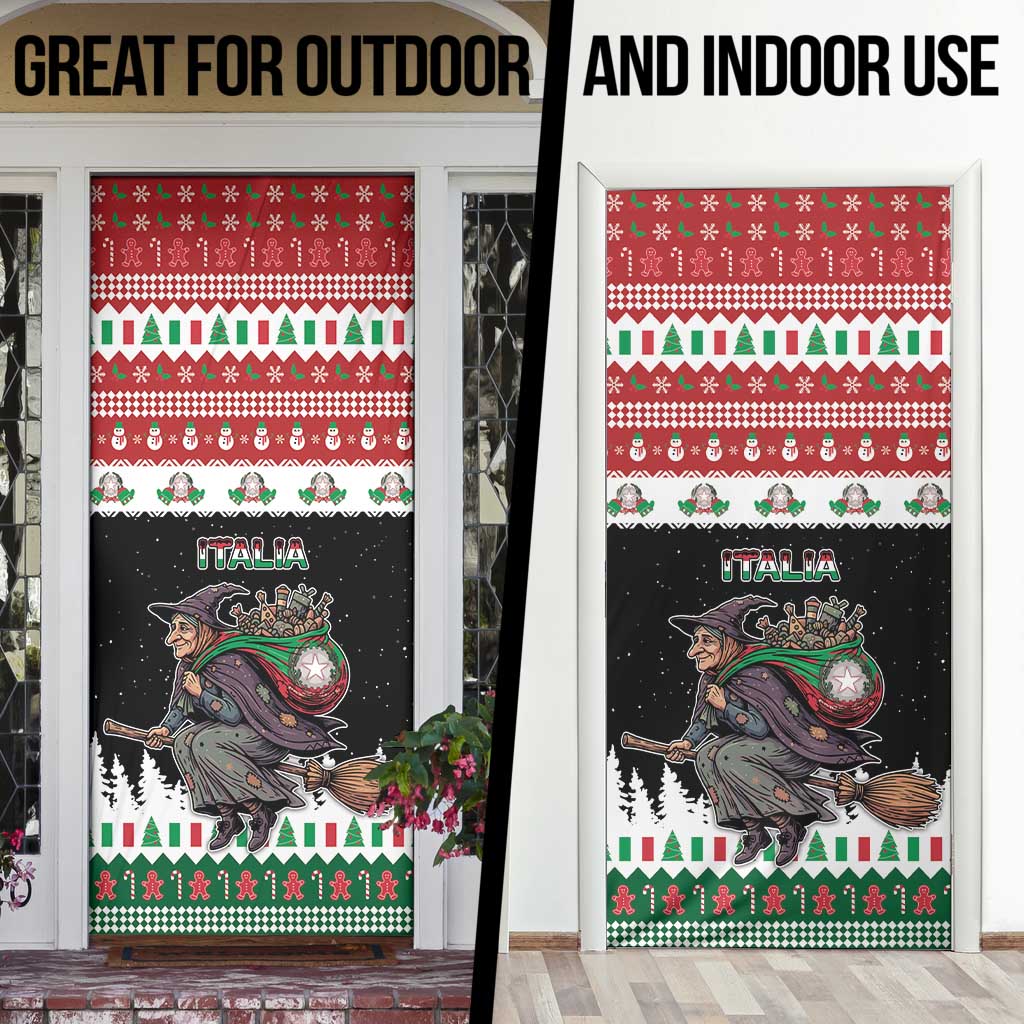 Italy Christmas Door Cover La Befana Buon Natale - Wonder Print Shop