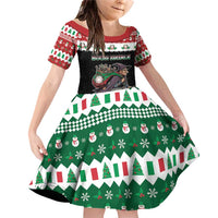 Italy Christmas Family Matching Off Shoulder Short Dress and Hawaiian Shirt La Befana Buon Natale - Wonder Print Shop