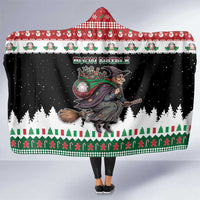 Italy Christmas Hooded Blanket La Befana Buon Natale - Wonder Print Shop