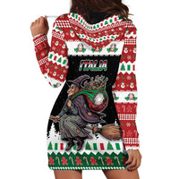 Italy Christmas Hoodie Dress La Befana Buon Natale - Wonder Print Shop