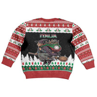 Italy Christmas Kid Ugly Christmas Sweater La Befana Buon Natale - Wonder Print Shop