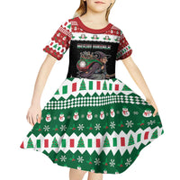 Italy Christmas Kid Short Sleeve Dress La Befana Buon Natale - Wonder Print Shop