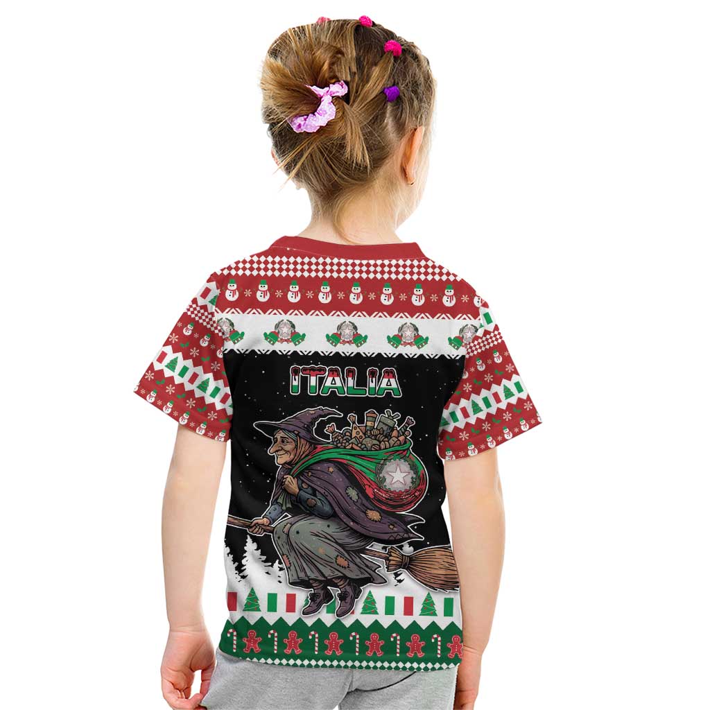 Italy Christmas Kid T Shirt La Befana Buon Natale - Wonder Print Shop