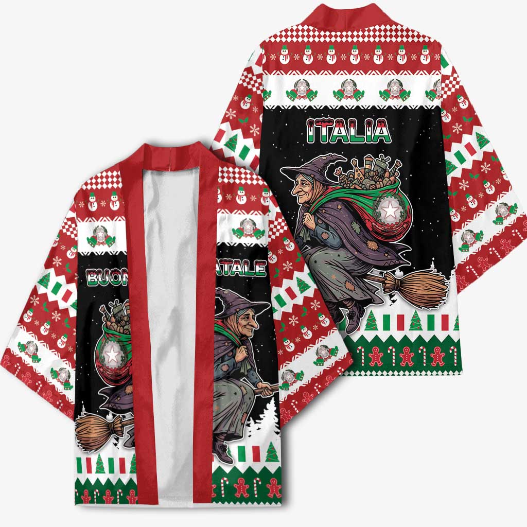 Italy Christmas Kimono La Befana Buon Natale - Wonder Print Shop