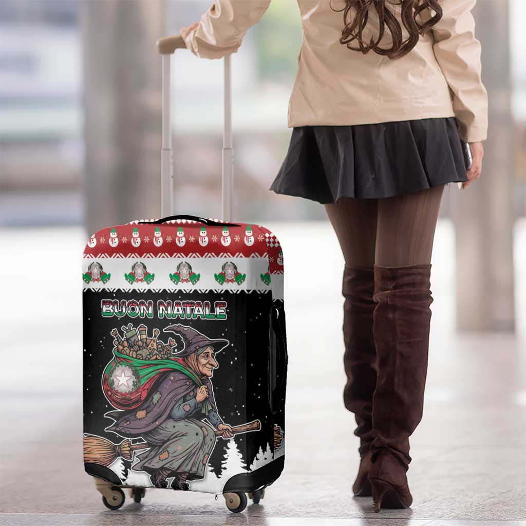 Italy Christmas Luggage Cover La Befana Buon Natale - Wonder Print Shop