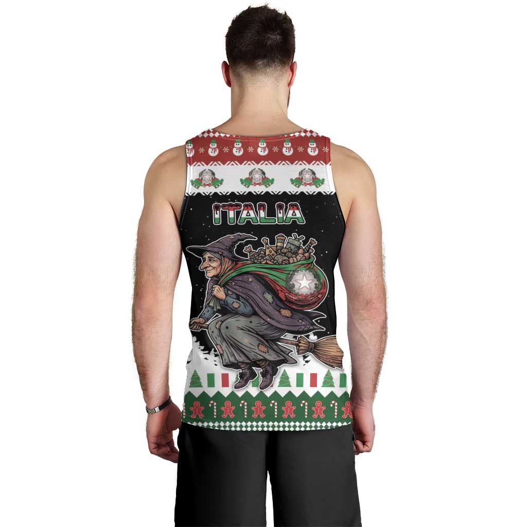 Italy Christmas Men Tank Top La Befana Buon Natale - Wonder Print Shop