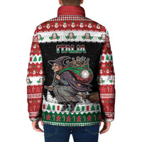 Italy Christmas Padded Jacket La Befana Buon Natale - Wonder Print Shop
