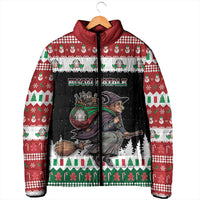 Italy Christmas Padded Jacket La Befana Buon Natale - Wonder Print Shop