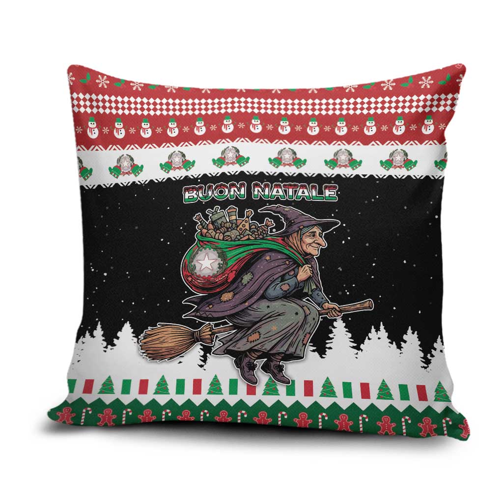 Italy Christmas Pillow Cover La Befana Buon Natale - Wonder Print Shop
