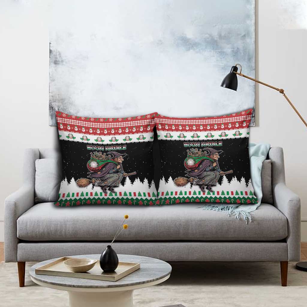 Italy Christmas Pillow Cover La Befana Buon Natale - Wonder Print Shop