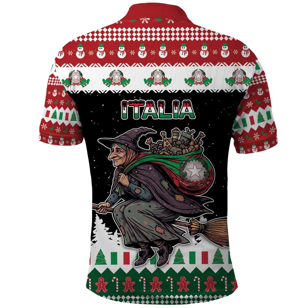 Italy Christmas Polo Shirt La Befana Buon Natale - Wonder Print Shop