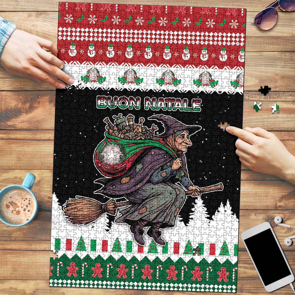 Italy Christmas Puzzle La Befana Buon Natale - Wonder Print Shop