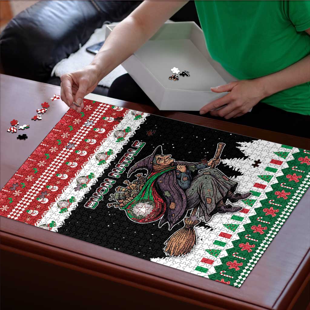 Italy Christmas Puzzle La Befana Buon Natale - Wonder Print Shop