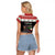 Italy Christmas Raglan Cropped T Shirt La Befana Buon Natale - Wonder Print Shop