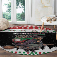 Italy Christmas Round Carpet La Befana Buon Natale - Wonder Print Shop