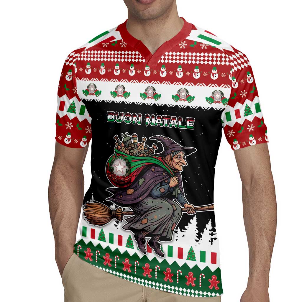 Italy Christmas Rugby Jersey La Befana Buon Natale - Wonder Print Shop