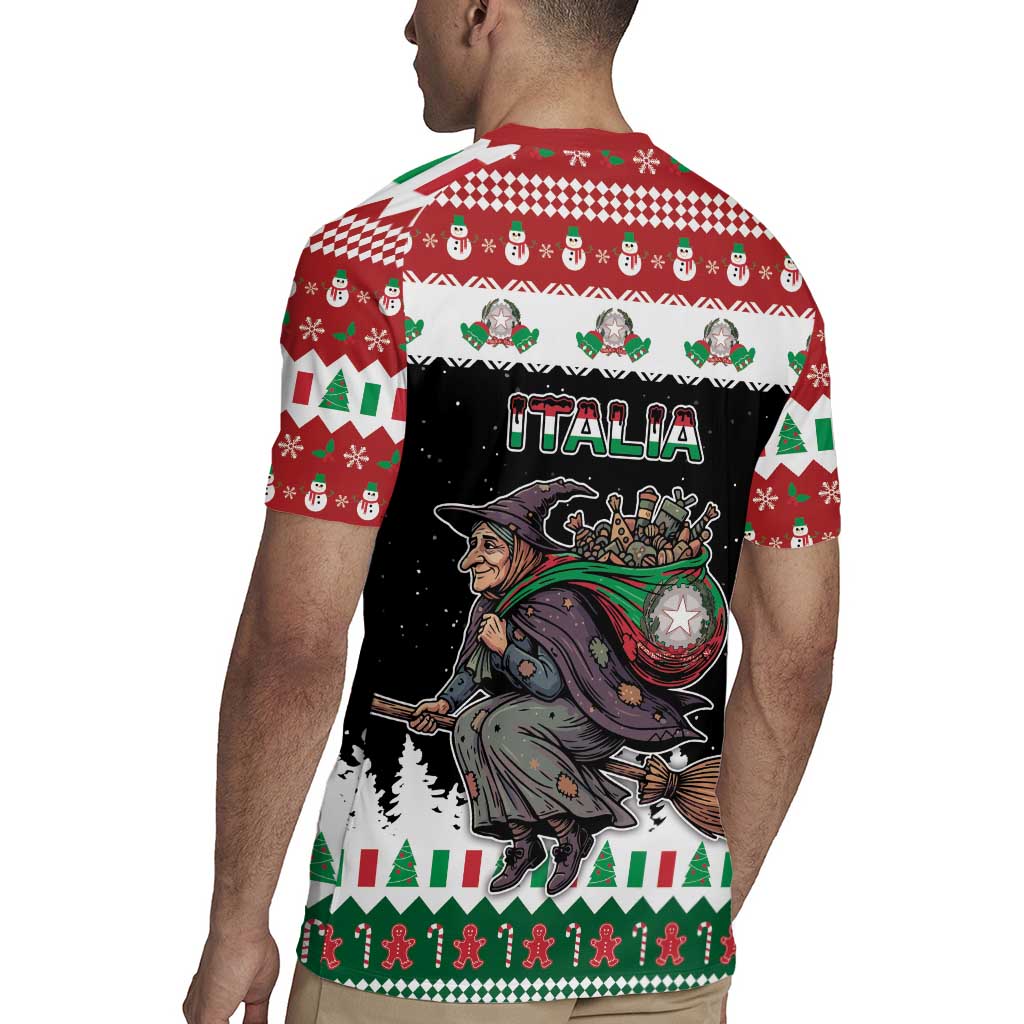Italy Christmas Rugby Jersey La Befana Buon Natale - Wonder Print Shop