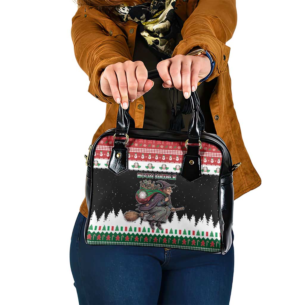 Italy Christmas Shoulder Handbag La Befana Buon Natale - Wonder Print Shop