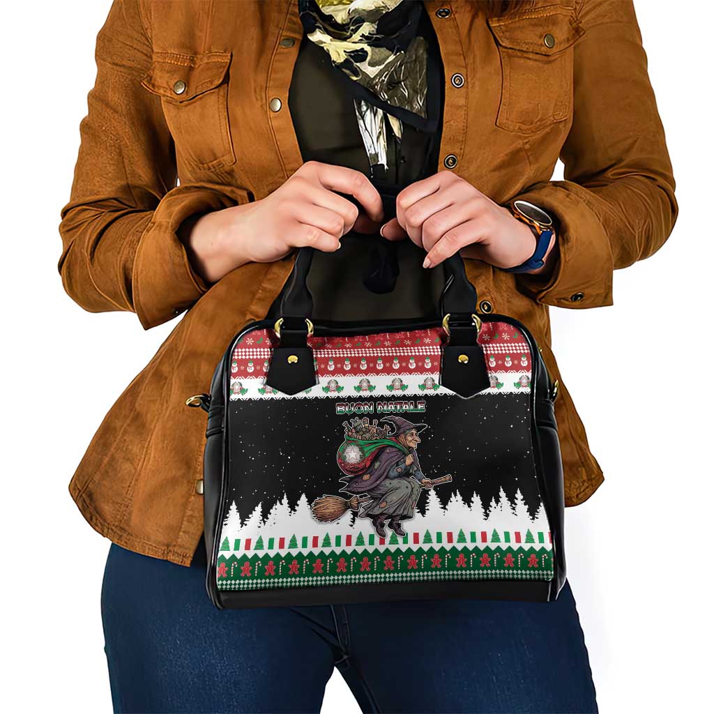 Italy Christmas Shoulder Handbag La Befana Buon Natale - Wonder Print Shop