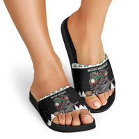 Italy Christmas Slide Sandals La Befana Buon Natale - Wonder Print Shop