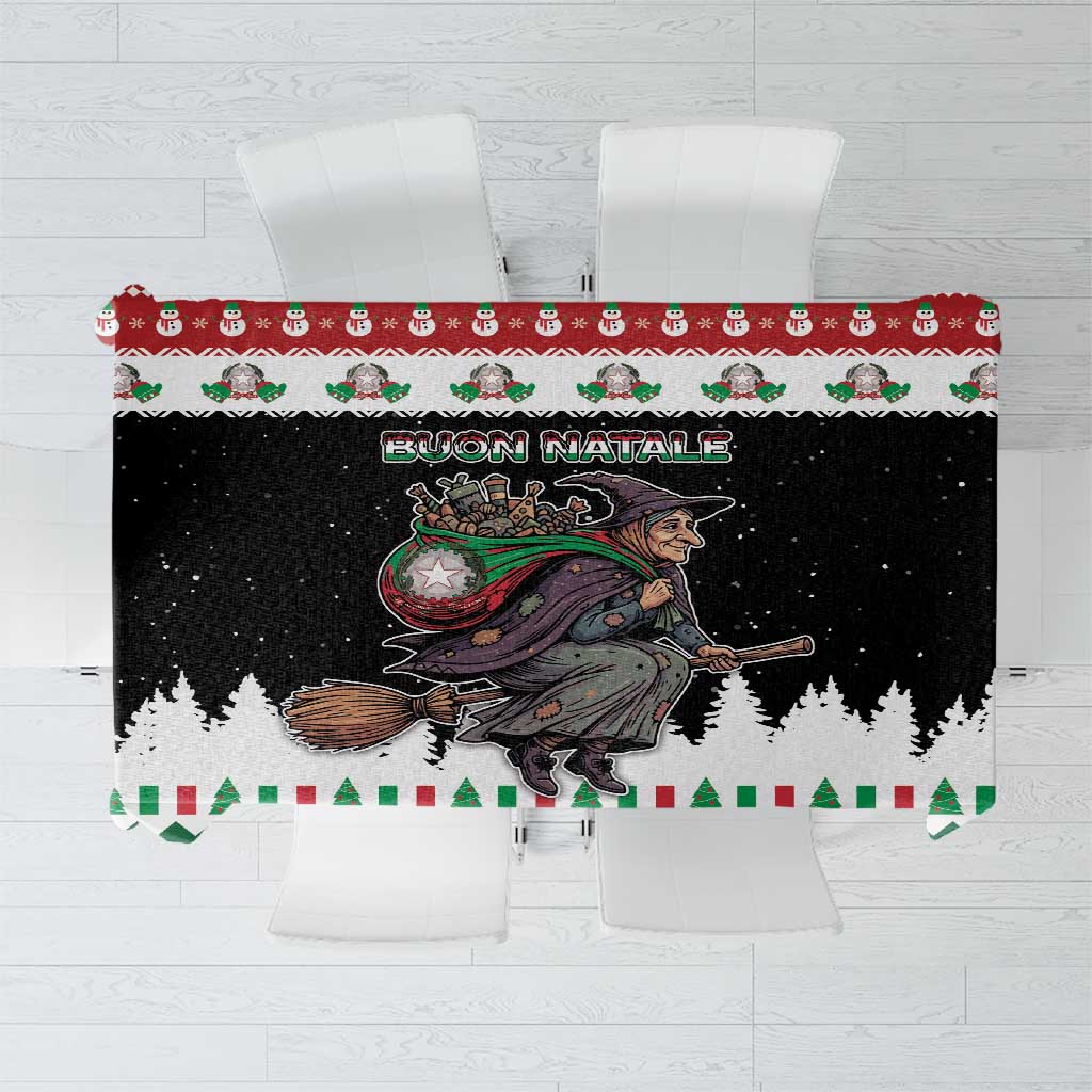 Italy Christmas Tablecloth La Befana Buon Natale - Wonder Print Shop