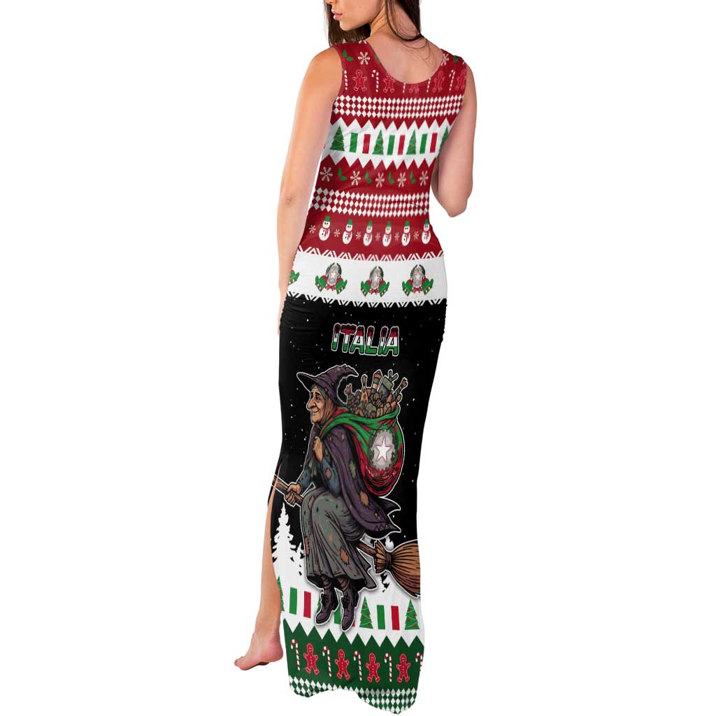 Italy Christmas Tank Maxi Dress La Befana Buon Natale - Wonder Print Shop