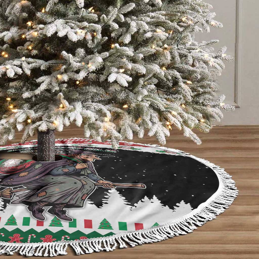 Italy Christmas Tree Skirt La Befana Buon Natale - Wonder Print Shop