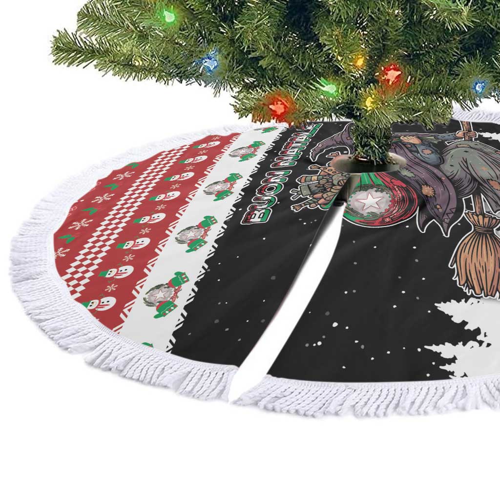 Italy Christmas Tree Skirt La Befana Buon Natale - Wonder Print Shop