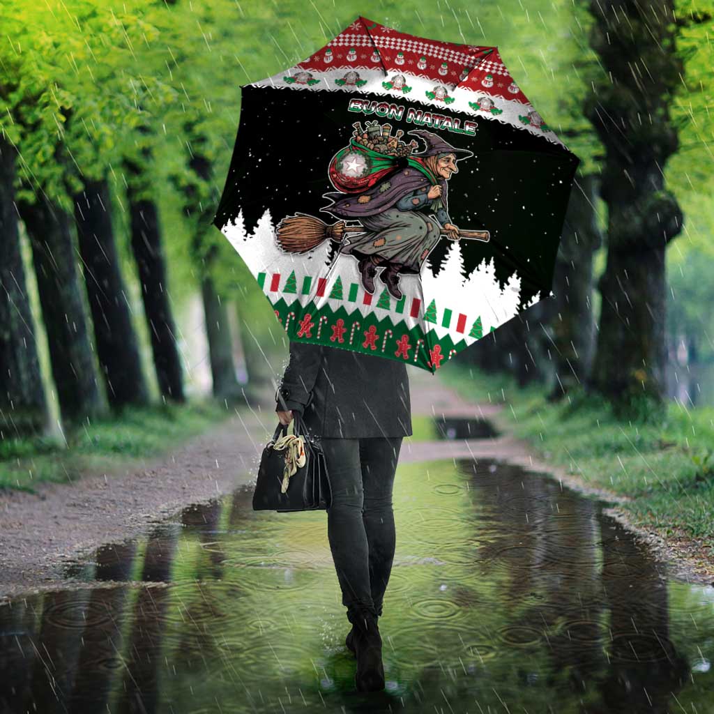 Italy Christmas Umbrella La Befana Buon Natale - Wonder Print Shop
