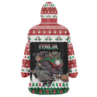 Italy Christmas Wearable Blanket Hoodie La Befana Buon Natale - Wonder Print Shop