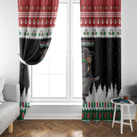 Italy Christmas Window Curtain La Befana Buon Natale - Wonder Print Shop