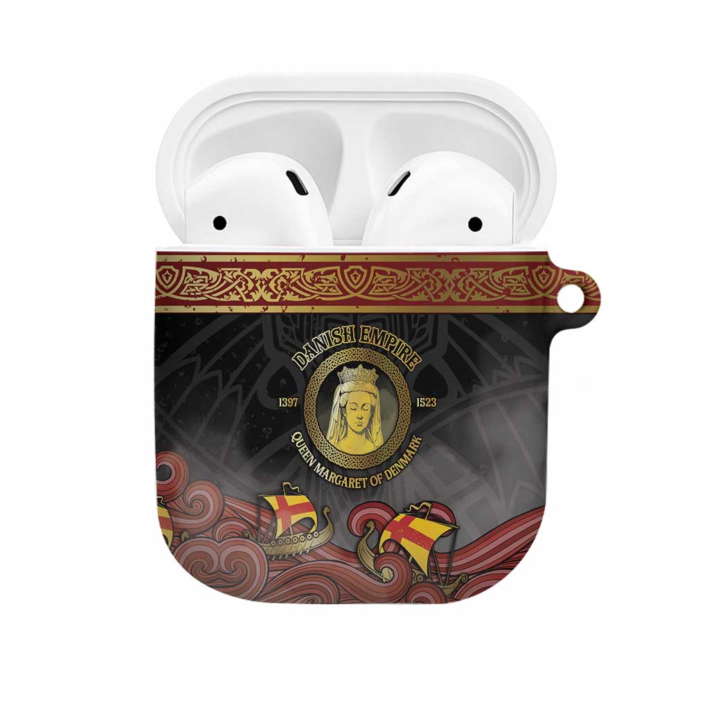 Danish Empire AirPods Case Kalmar Union With Viking Patterns - Wonder Print Shop