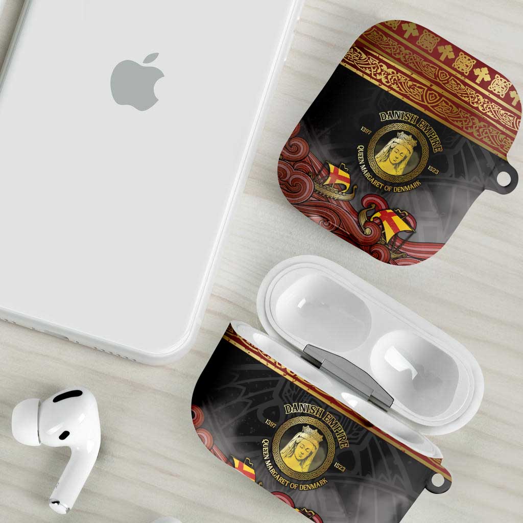 Danish Empire AirPods Case Kalmar Union With Viking Patterns - Wonder Print Shop