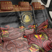 Danish Empire Back Car Seat Cover Kalmar Union With Viking Patterns - Wonder Print Shop