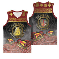 Danish Empire Basketball Jersey Kalmar Union With Viking Patterns - Wonder Print Shop