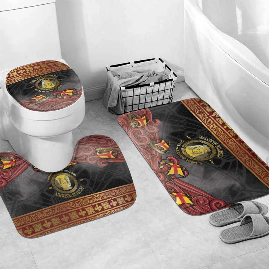 Danish Empire Bathroom Set Kalmar Union With Viking Patterns - Wonder Print Shop