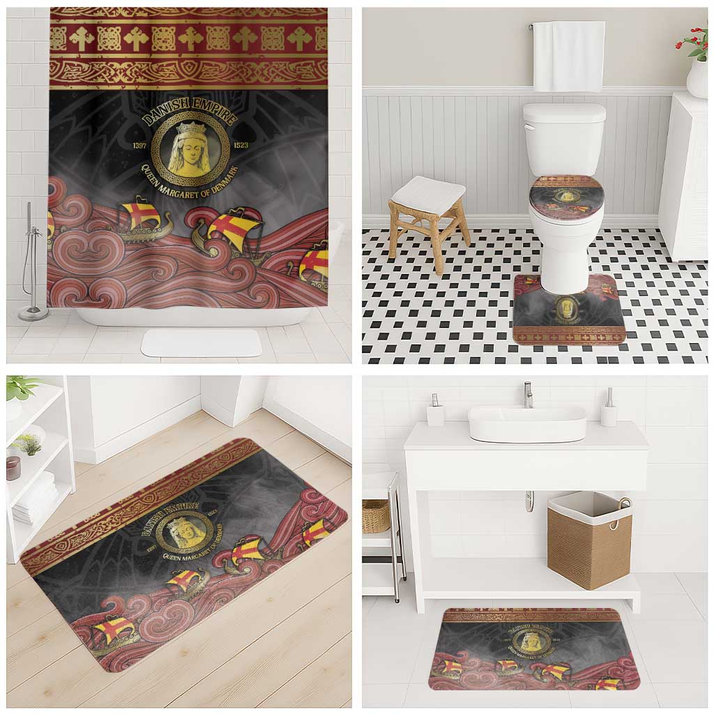 Danish Empire Bathroom Set Kalmar Union With Viking Patterns - Wonder Print Shop