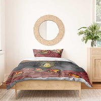 Danish Empire Bedding Set Kalmar Union With Viking Patterns - Wonder Print Shop