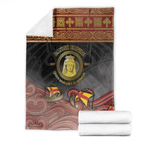 Danish Empire Blanket Kalmar Union With Viking Patterns - Wonder Print Shop