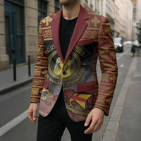 Danish Empire Blazer Kalmar Union With Viking Patterns - Wonder Print Shop