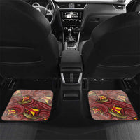 Danish Empire Car Mats Kalmar Union With Viking Patterns - Wonder Print Shop