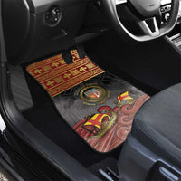 Danish Empire Car Mats Kalmar Union With Viking Patterns - Wonder Print Shop