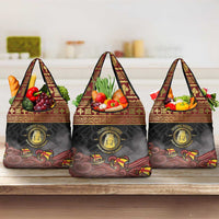 Danish Empire Grocery Bag Kalmar Union With Viking Patterns - Wonder Print Shop