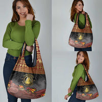 Danish Empire Grocery Bag Kalmar Union With Viking Patterns - Wonder Print Shop