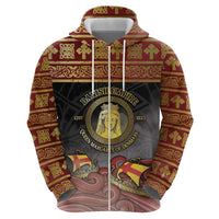Danish Empire Hoodie Kalmar Union With Viking Patterns - Wonder Print Shop