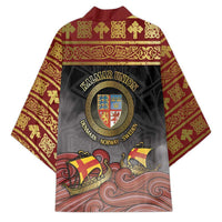 Danish Empire Kimono Kalmar Union With Viking Patterns - Wonder Print Shop