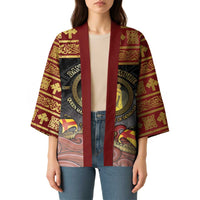 Danish Empire Kimono Kalmar Union With Viking Patterns - Wonder Print Shop