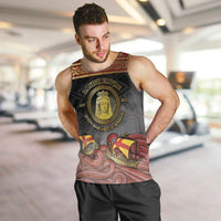 Danish Empire Men Tank Top Kalmar Union With Viking Patterns - Wonder Print Shop