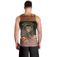 Danish Empire Men Tank Top Kalmar Union With Viking Patterns - Wonder Print Shop